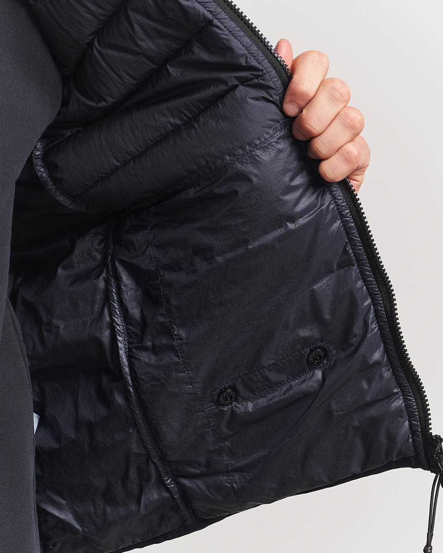 Herr | Västar | Stone Island | Nylon Down Vest Navy Blue