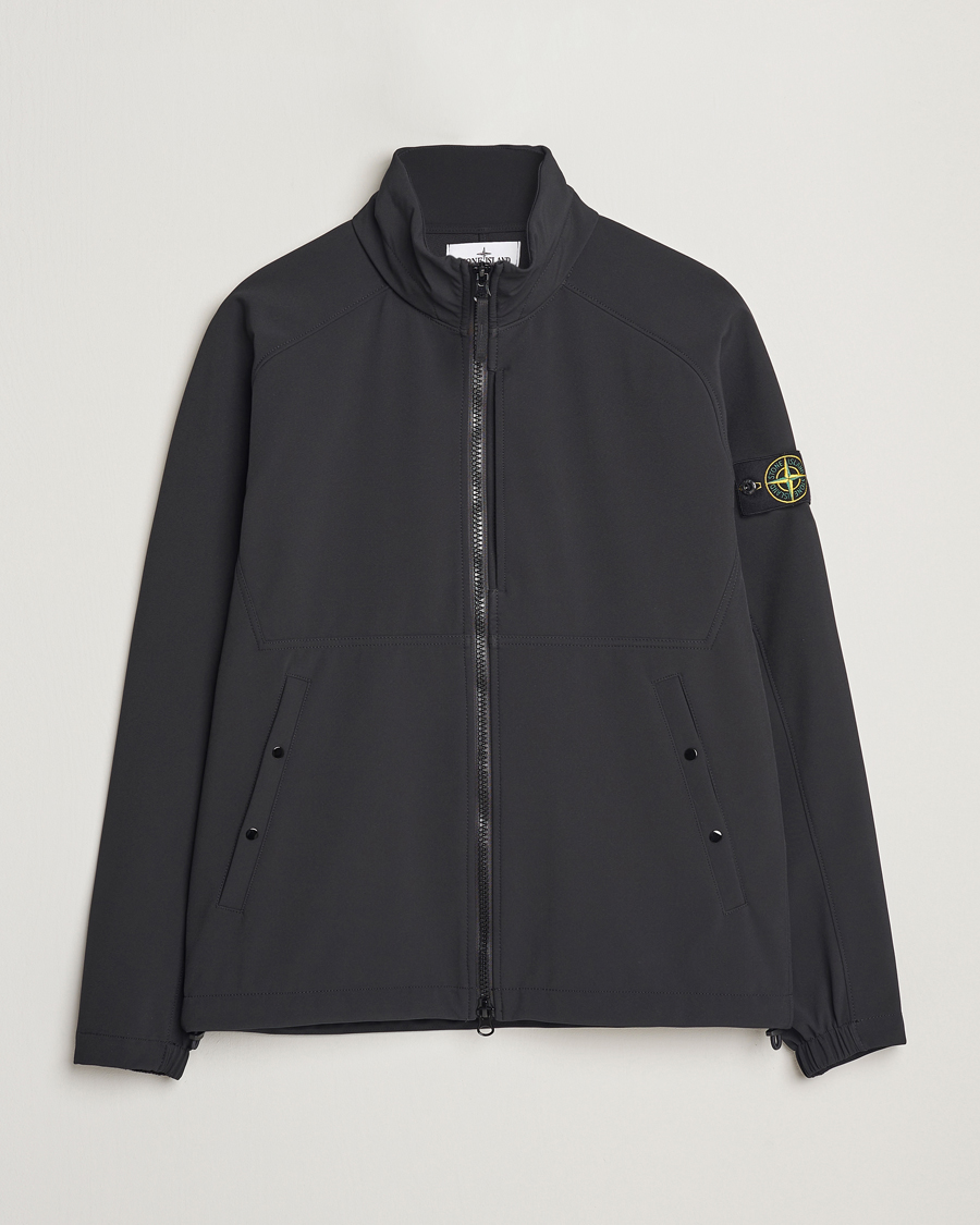 Herr | Jackor | Stone Island | Soft Shell Jacket Black