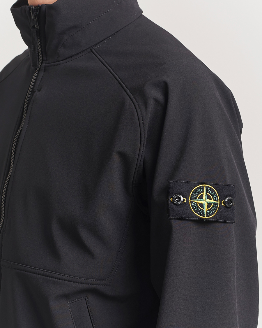 Herr | Jackor | Stone Island | Soft Shell Jacket Black