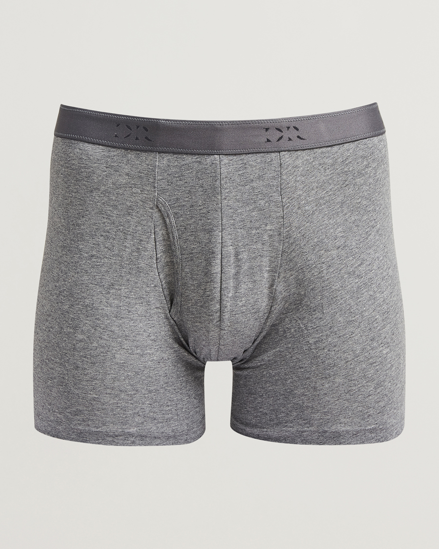 Herr | Underkläder | Derek Rose | Pima Cotton Stretch Trunk Charcoal
