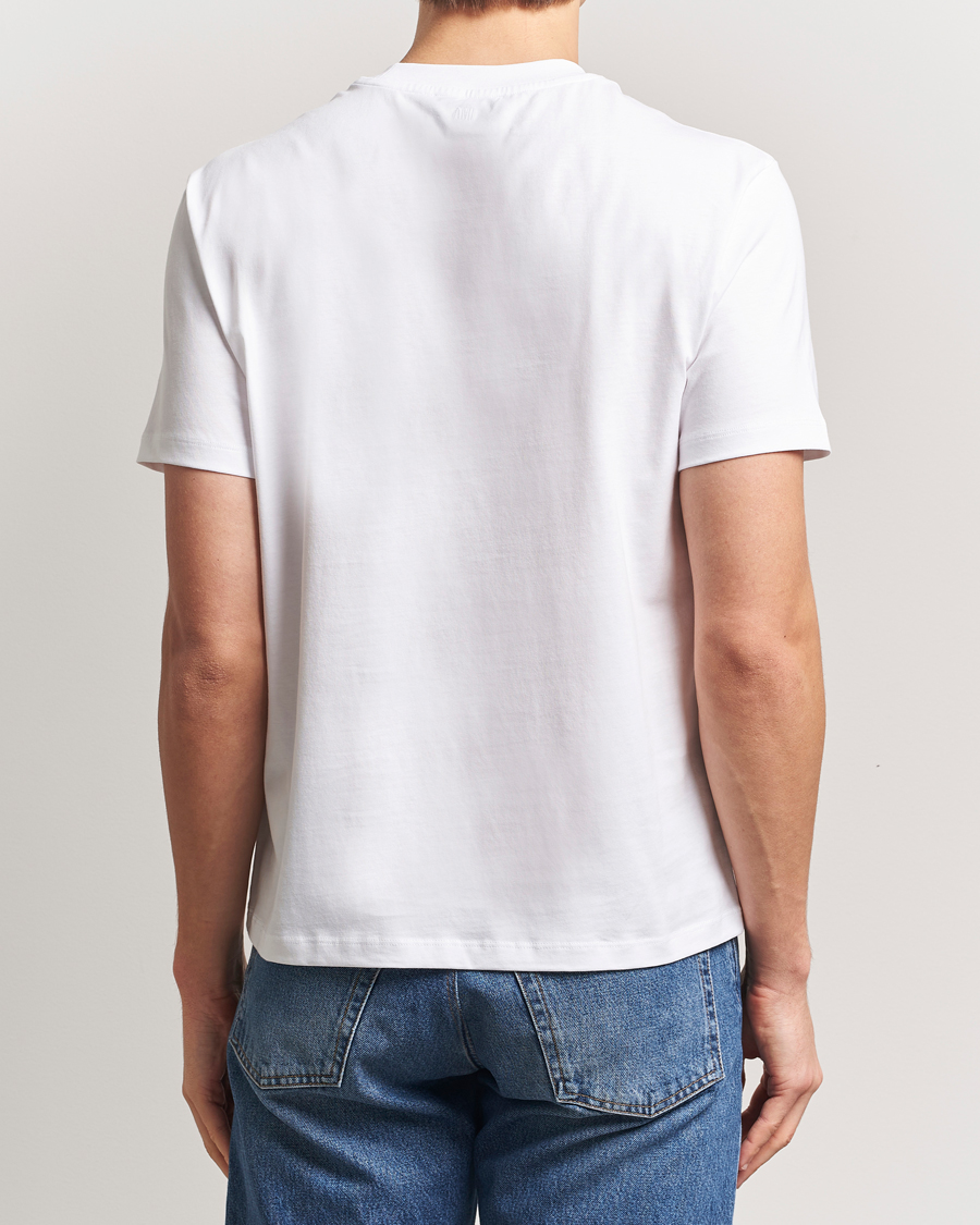 Herr | T-Shirts | AMI | Heart Logo T-Shirt White