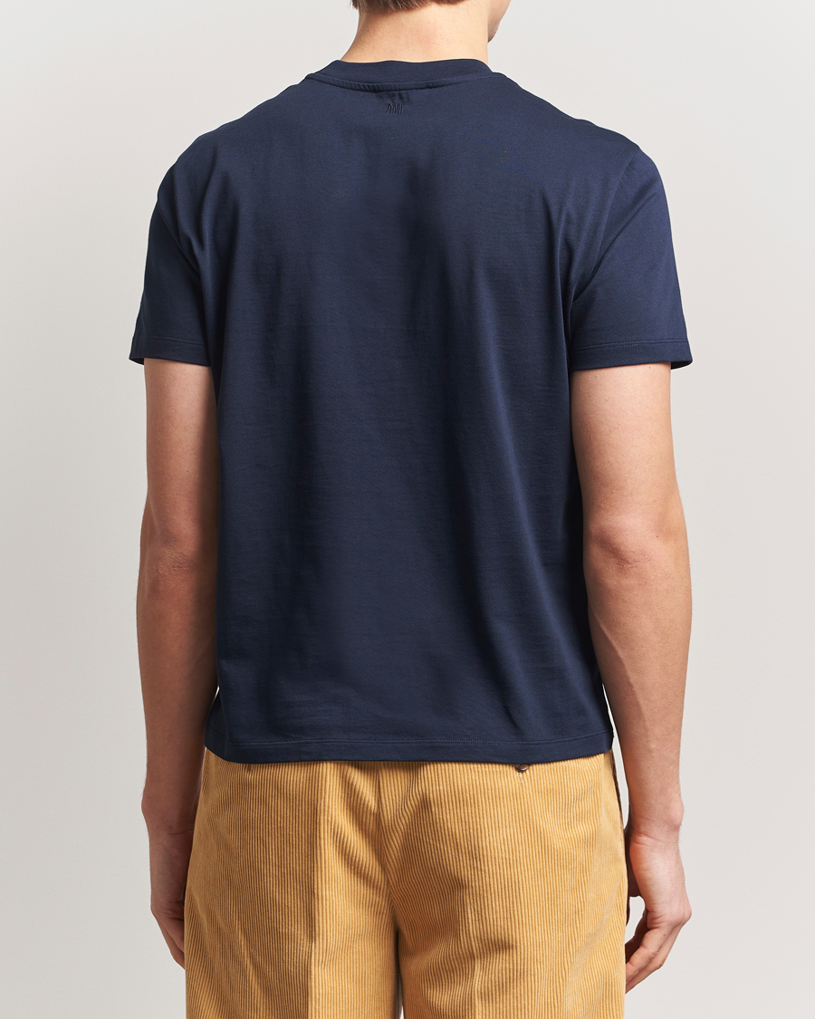 Herr | T-Shirts | AMI | Heart Logo T-Shirt Navy