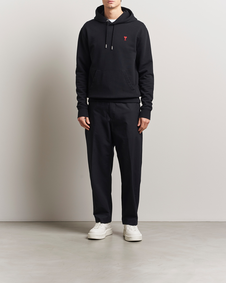 Herr | Tröjor | AMI | Heart Logo Hoodie Black