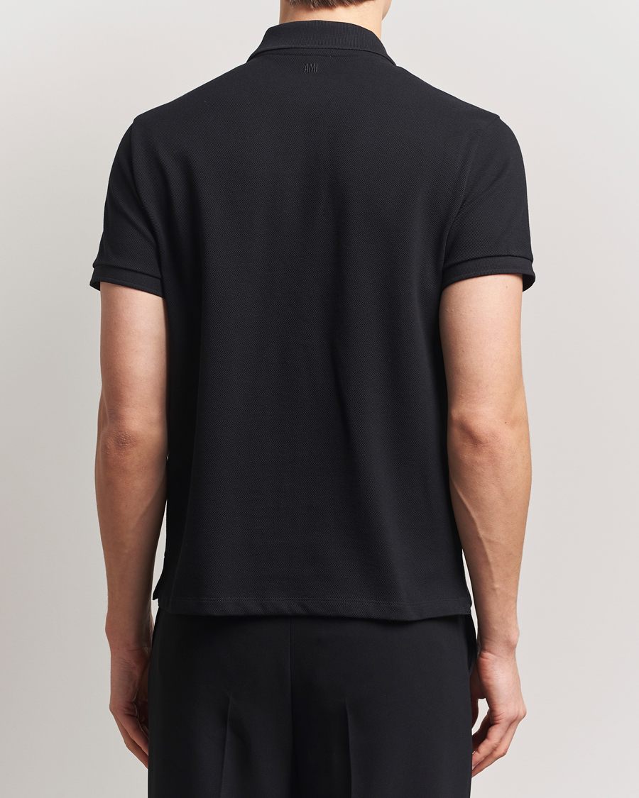 Herr | Pikéer | AMI | Heart Logo Polo Black