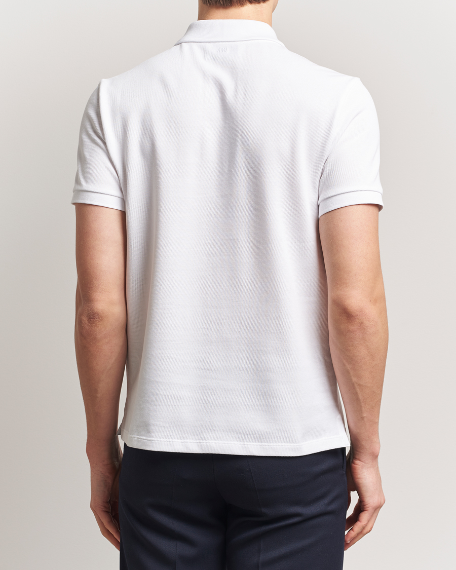 Herr | Pikéer | AMI | Heart Logo Polo White