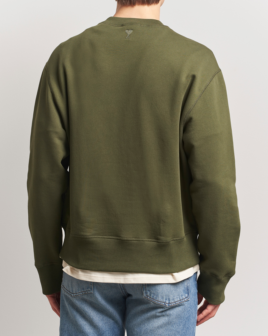 Herr | Tröjor | AMI | Logo Sweatshirt Loden