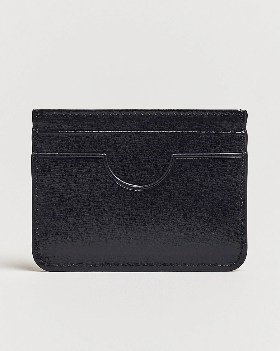 Herr | Plånböcker | AMI | Tonal Heart Logo Card Holder Black