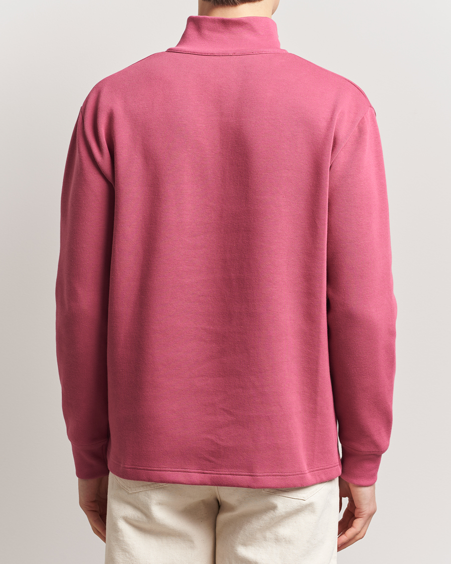 Herr | Tröjor | Armor-lux | Camionneur Cotton Half Zip Sweater Malaga