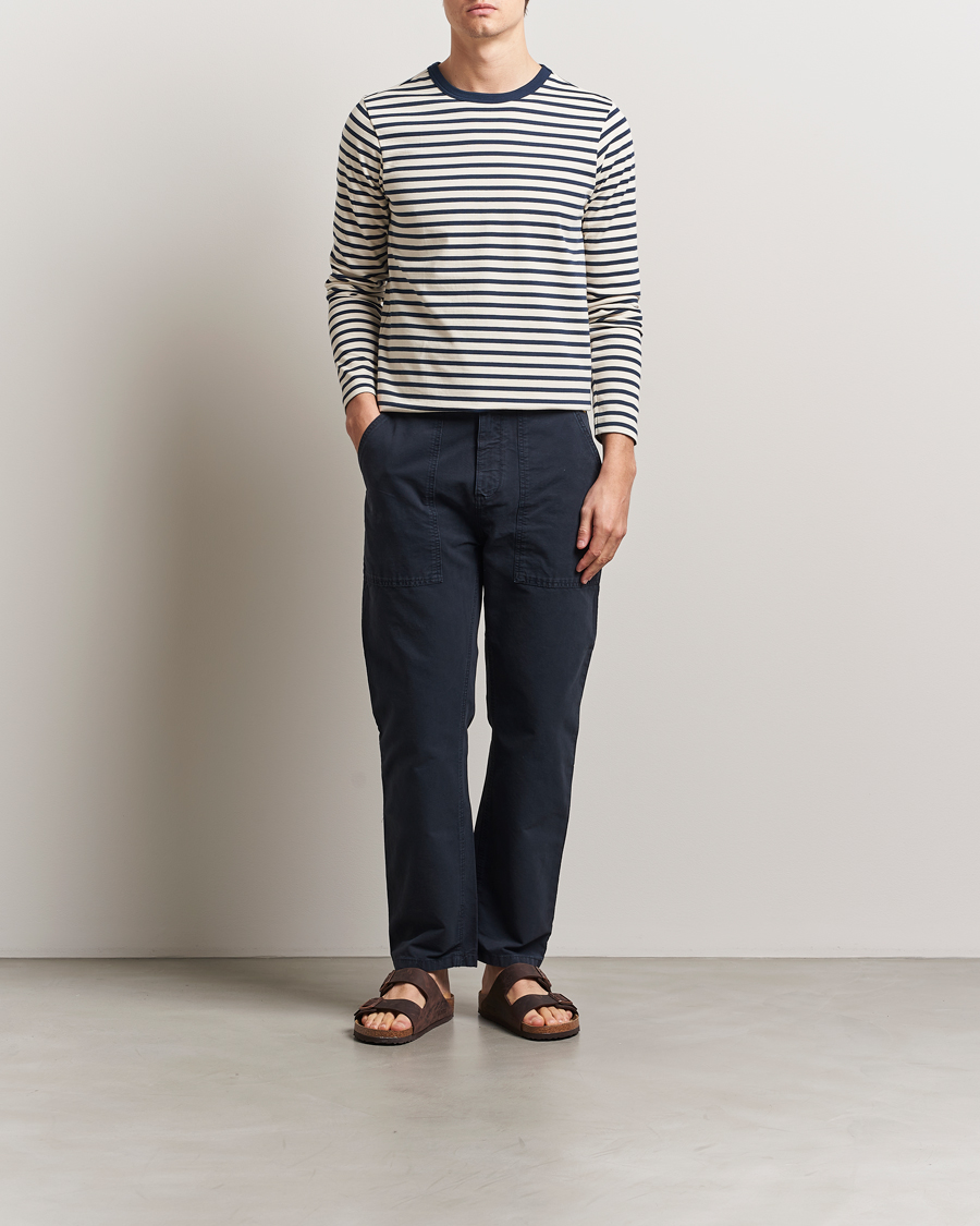 Herr | Byxor | Armor-lux | Workwear Trousers Rich Navy