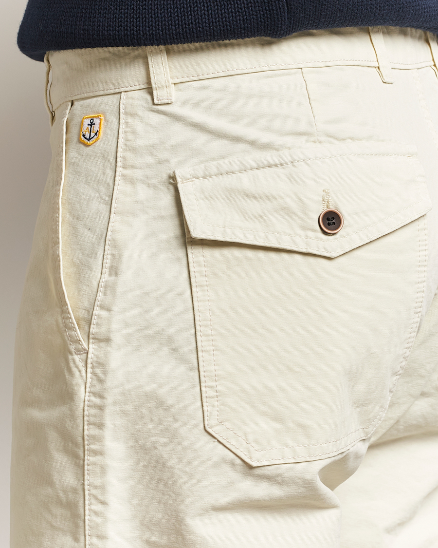 Herr | Byxor | Armor-lux | Workwear Trousers Oyster Clair