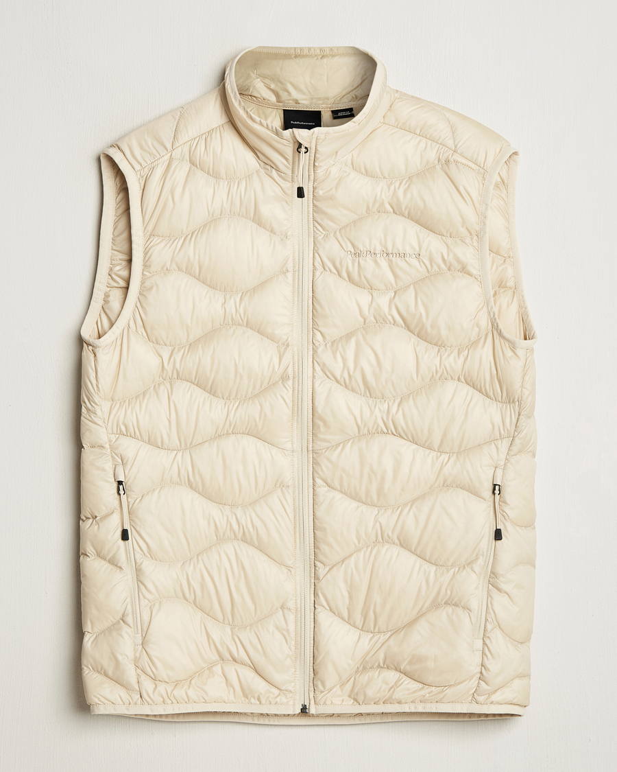 Herr | Jackor | Peak Performance | Helium Down Vest Sand Fog