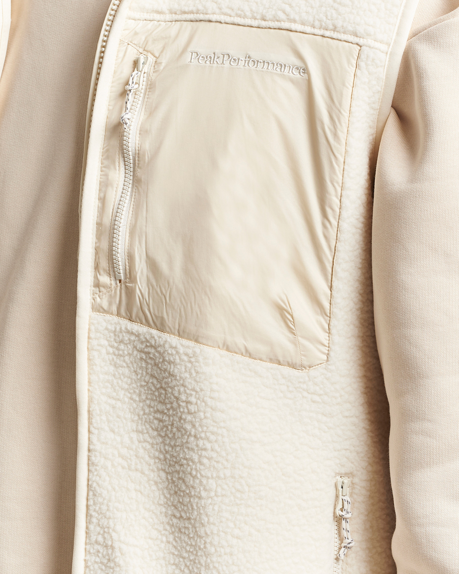 Herr | Tröjor | Peak Performance | Pile Vest Vintage White