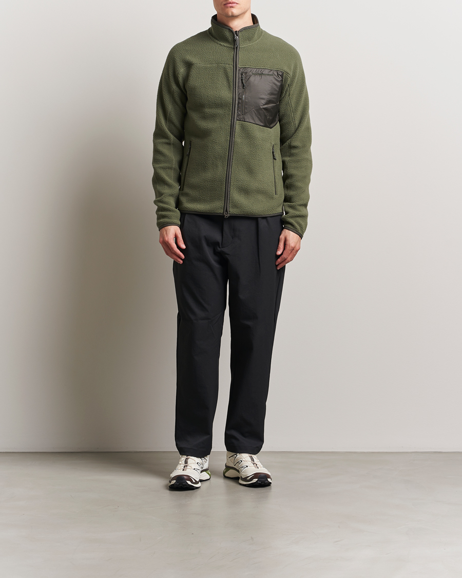 Herr | Tröjor | Peak Performance | Pile Full Zip Pine Needle