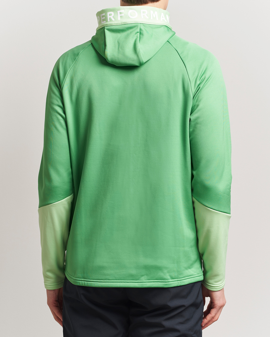 Herr | Tröjor | Peak Performance | Rider Hooded Full Zip Peppermint/Vivid Green