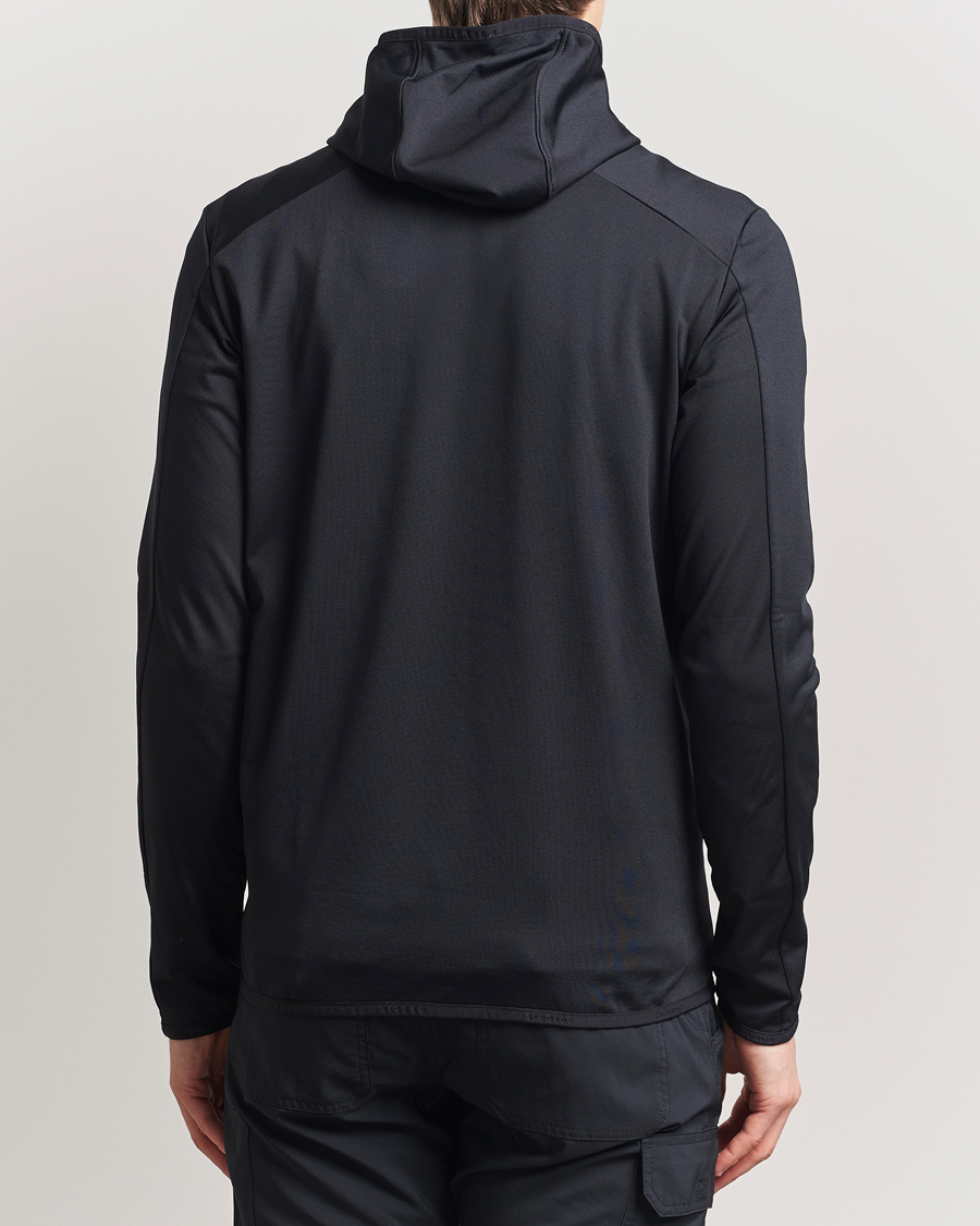 Herr | Tröjor | Peak Performance | Light Hooded Full Zip Black