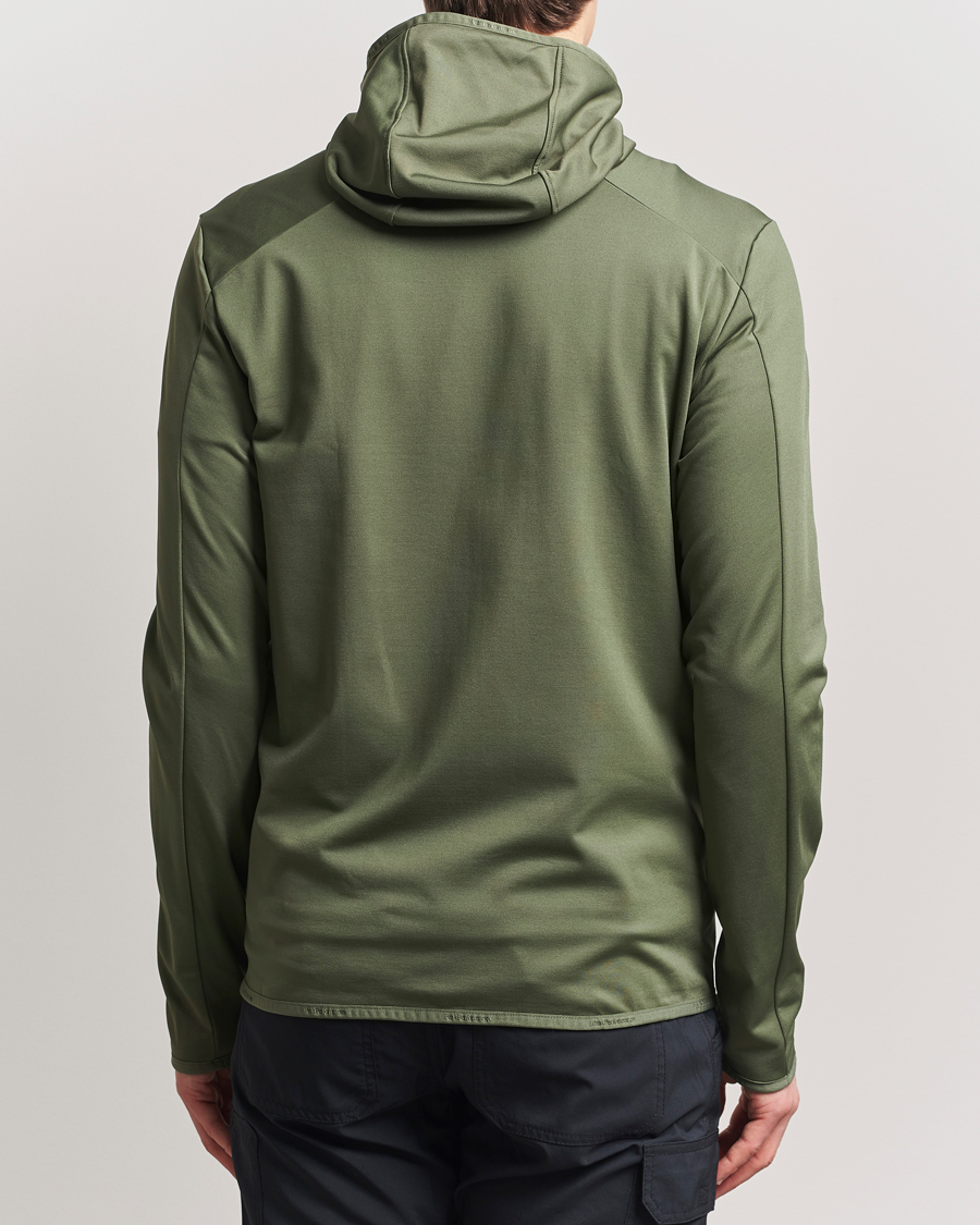 Herr | Tröjor | Peak Performance | Light Hooded Full Zip Pine Needle