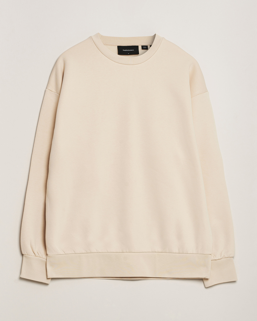 Herr | Tröjor | Peak Performance | Original Stomp Crew Neck Sweatshirt Sand Fog