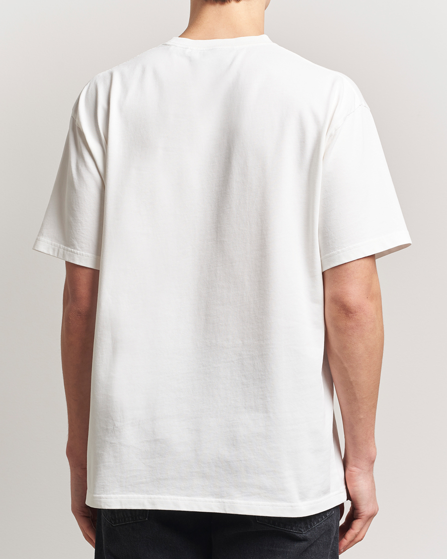 Herr | T-Shirts | Peak Performance | Heavy Cotton Crew Neck T-Shirt Off White