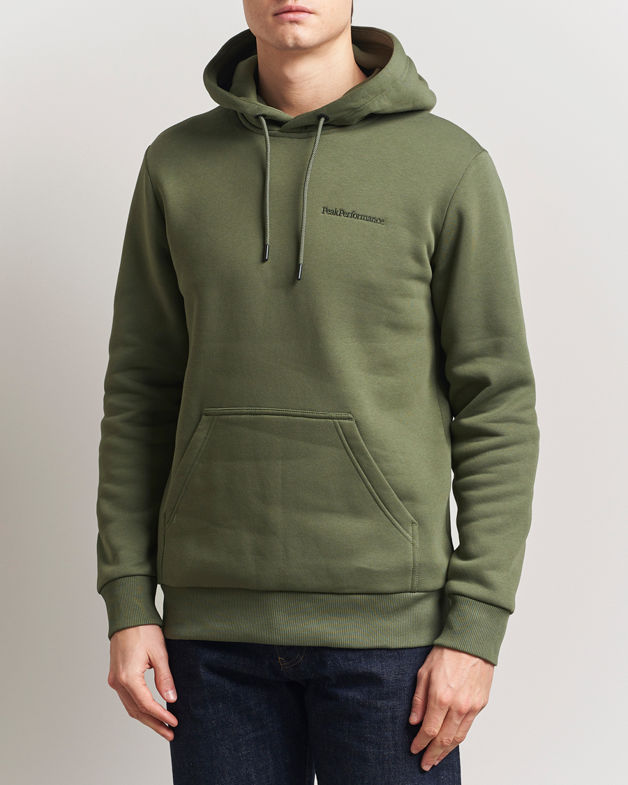Herr | Tröjor | Peak Performance | Original Hoodie Pine Needle