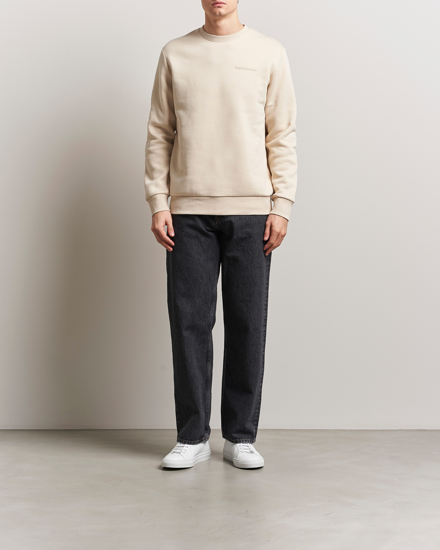 Herr | Tröjor | Peak Performance | Original Crew Neck Sweatshirt Sand Fog
