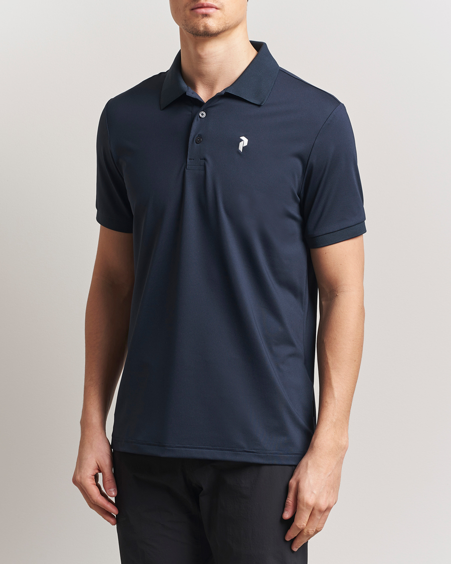 Herr | Pikéer | Peak Performance | Vespar Performance Polo Salute Blue