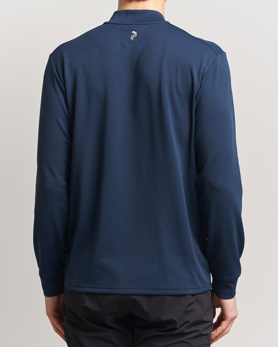 Herr | Tröjor | Peak Performance | Mid Layer Full Zip Jacket Blue Shadow