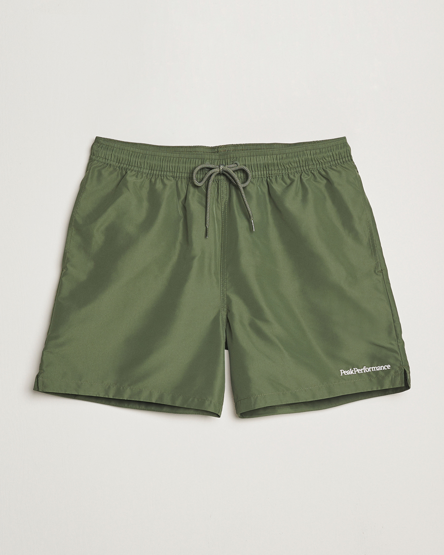 Herr | Badbyxor | Peak Performance | Swimshorts Pine Needle