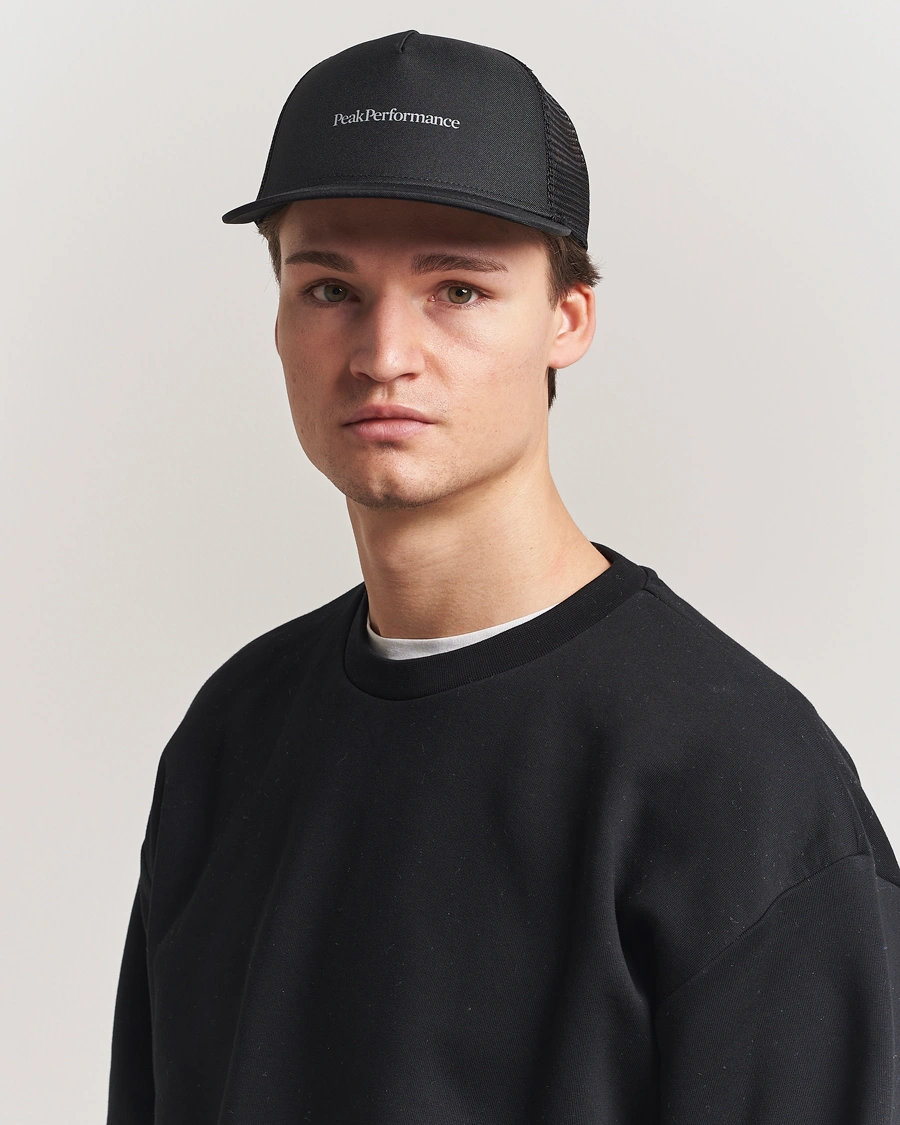 Herr | Hattar & kepsar | Peak Performance | Trucker Cap Black