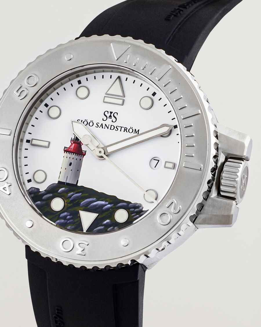 Herr | Sjöö Sandström Landsort Annual Edition White/Black | Sjöö Sandström | Landsort Annual Edition White/Black