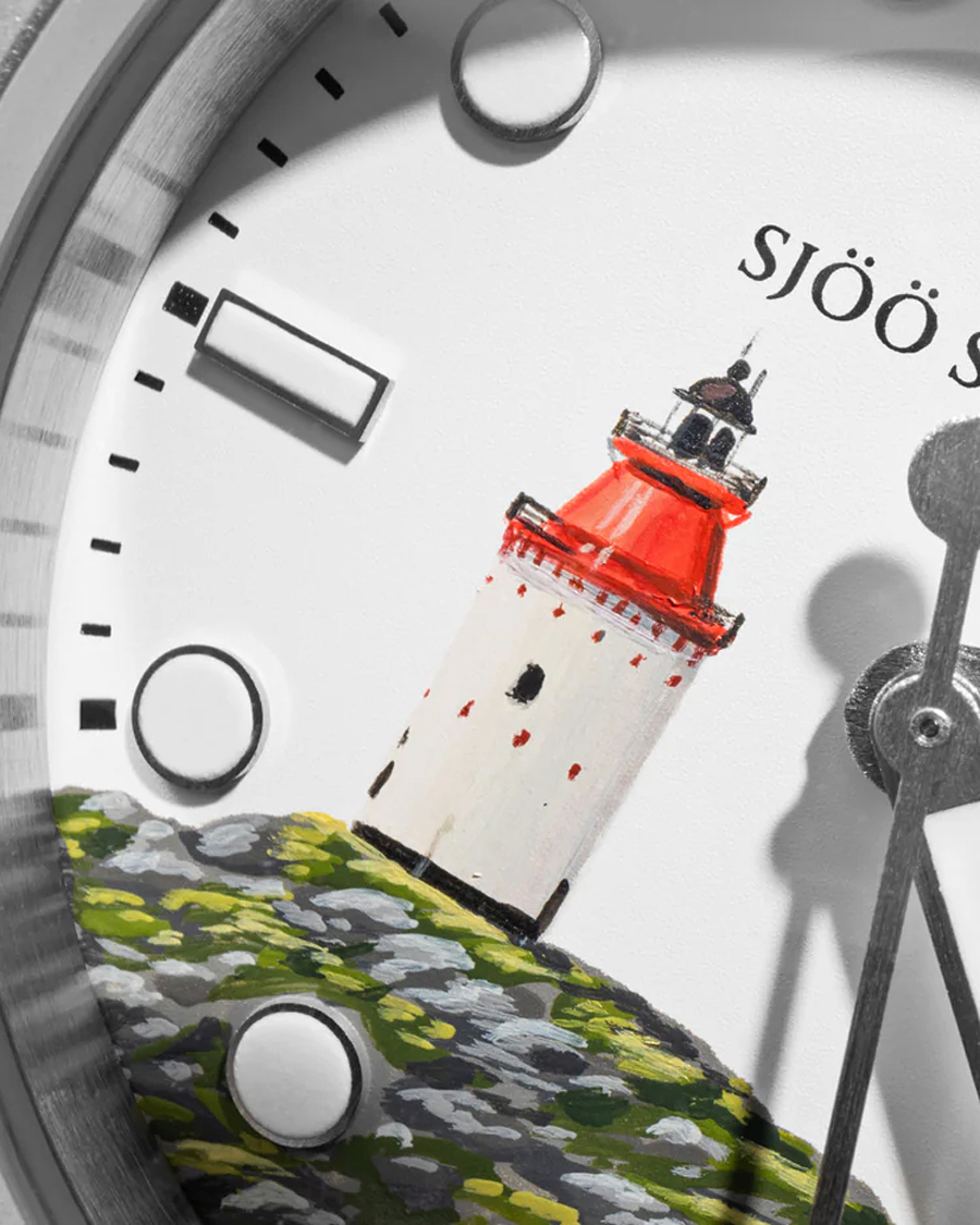 Herr | Sjöö Sandström Landsort Annual Edition White/Black | Sjöö Sandström | Landsort Annual Edition White/Black