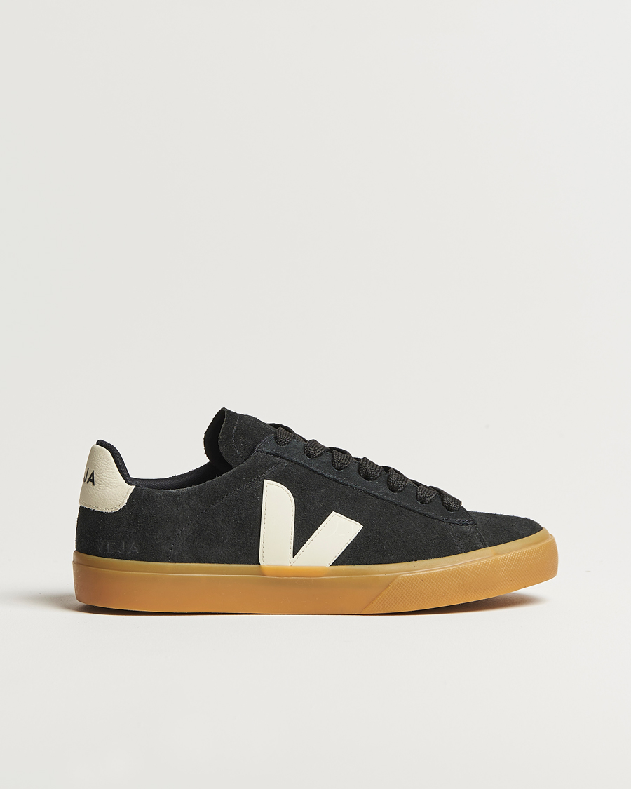 Herr | Sneakers | Veja | Campo Bold Suede Sneaker Black Pierre