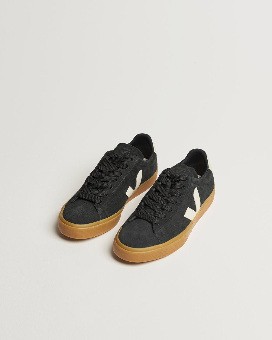 Herr | Sneakers | Veja | Campo Bold Suede Sneaker Black Pierre