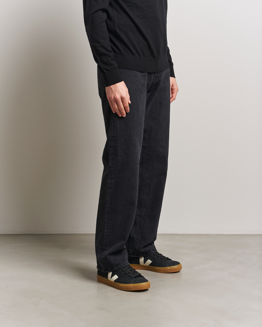 Herr | Sneakers | Veja | Campo Bold Suede Sneaker Black Pierre
