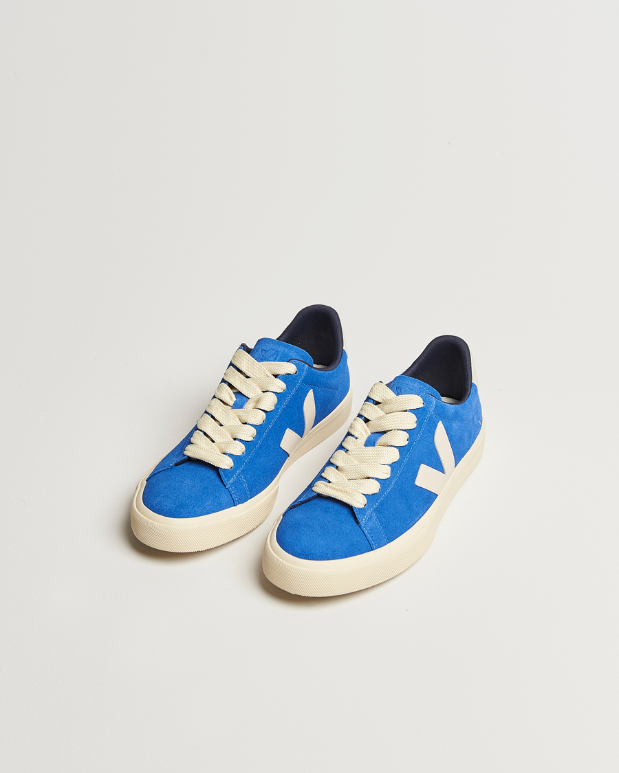 Herr | Sneakers | Veja | Campo Bold Suede Sneaker Indigo Pierre