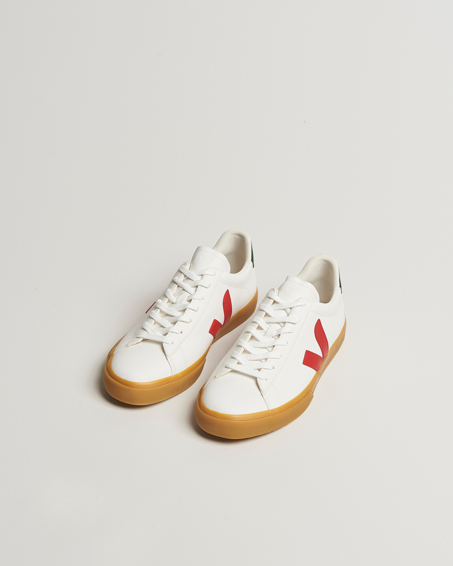 Herr | Sneakers | Veja | Campo Gum Sneaker Extra White/Pekin Poker