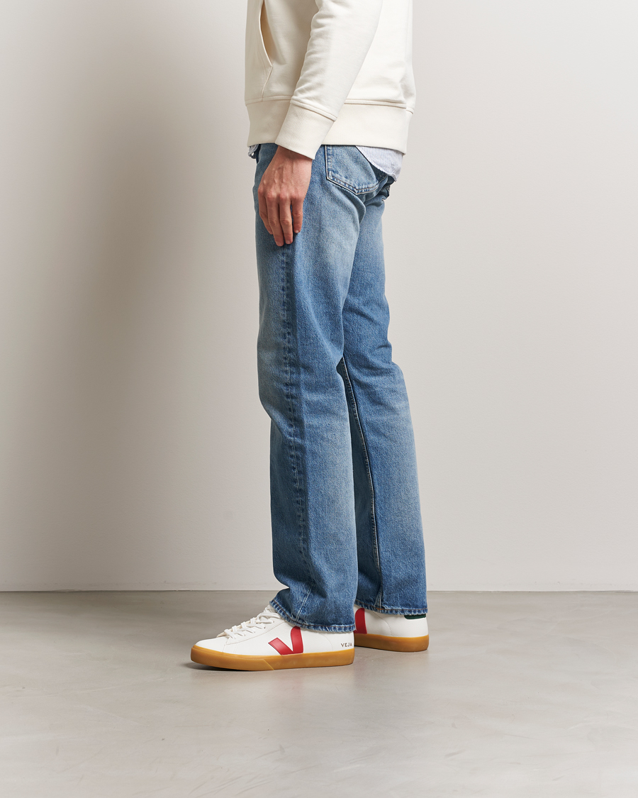 Herr | Sneakers | Veja | Campo Gum Sneaker Extra White/Pekin Poker