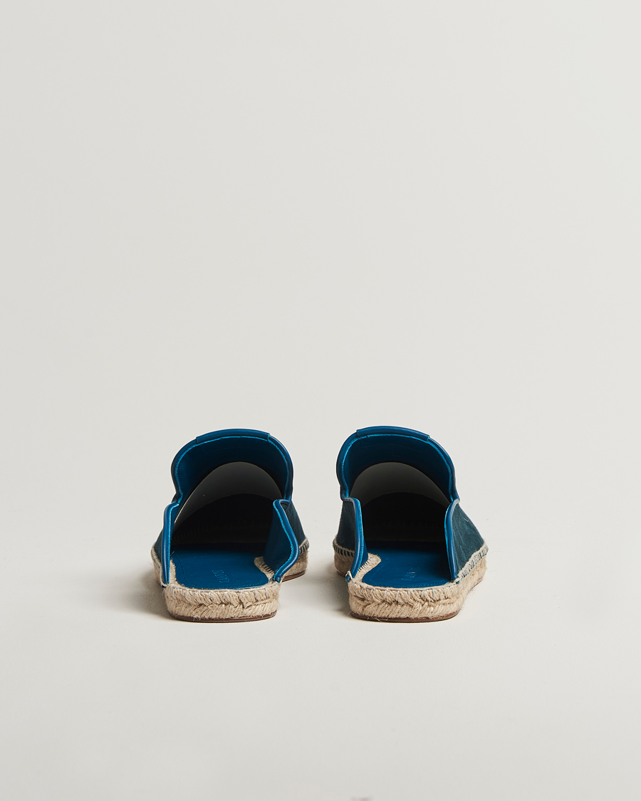 Herr | Lanvin Espadrilles Petrol Blue | Lanvin | Espadrilles Petrol Blue