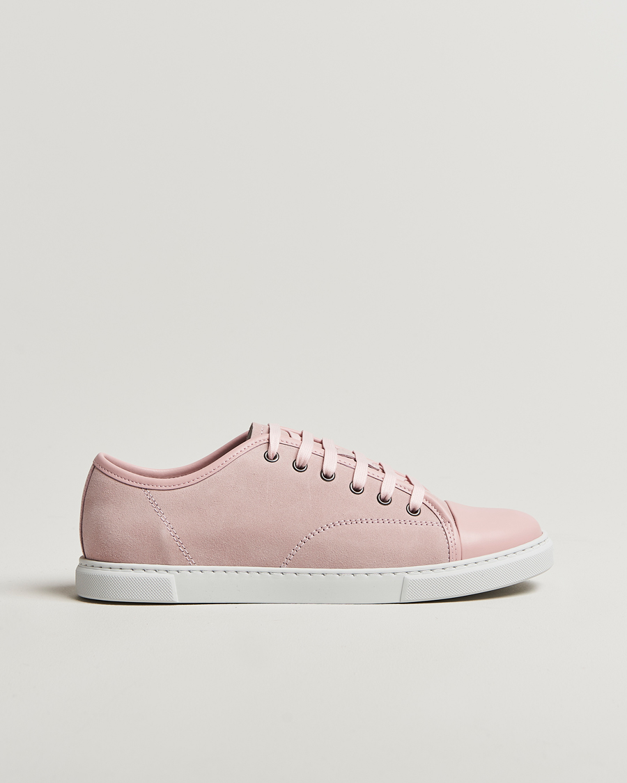 Herr | Gifts for Her | Lanvin | Womens Patent Cap Toe Sneaker Pink