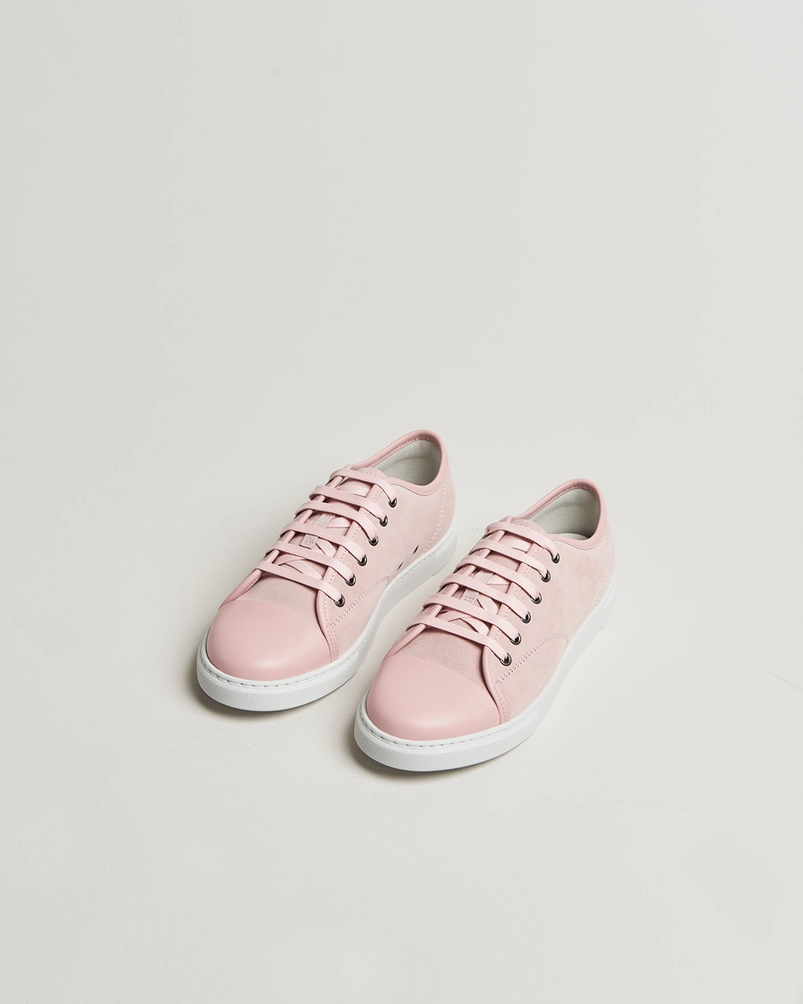Herr | Gifts for Her | Lanvin | Womens Patent Cap Toe Sneaker Pink