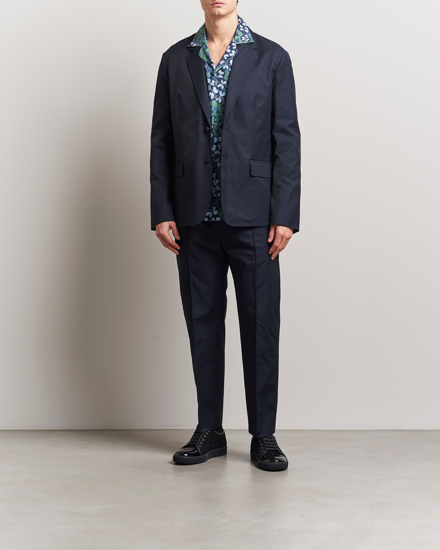 Herr | Kavajer | Lanvin | Soft Constructed Blazer Navy