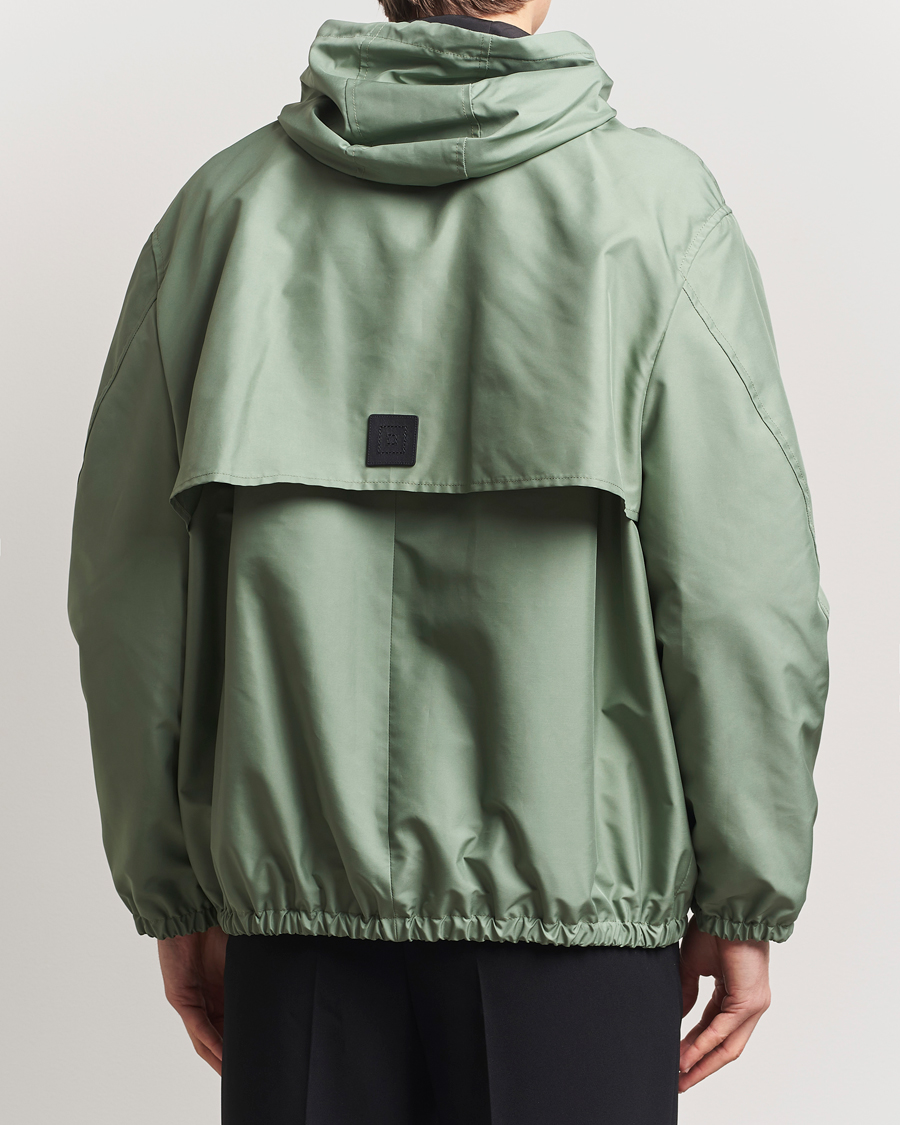 Herr | Jackor | Lanvin | Hooded Windbreaker Sage Green