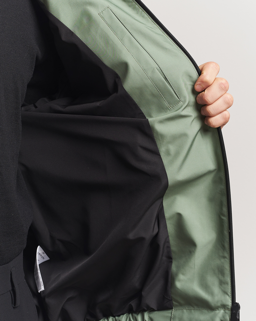 Herr | Jackor | Lanvin | Hooded Windbreaker Sage Green