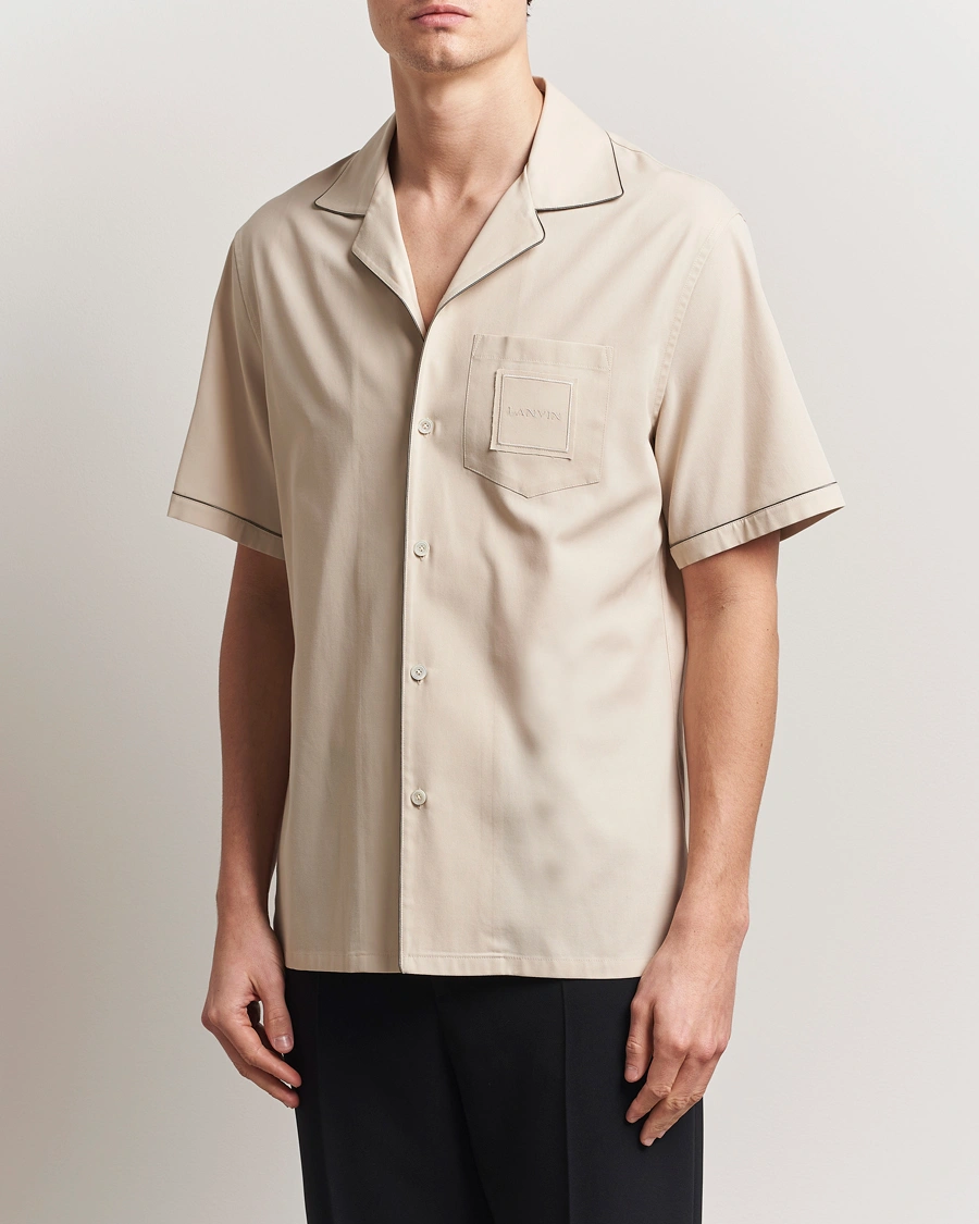 Herr | Skjortor | Lanvin | Bowling Shirt Mastic