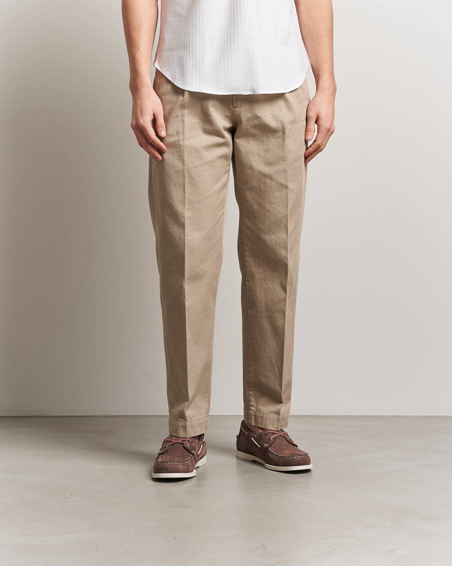 Herr | Seglarskor | Sebago | Docksides Portland Nubuck Boat Shoe Dark Brown