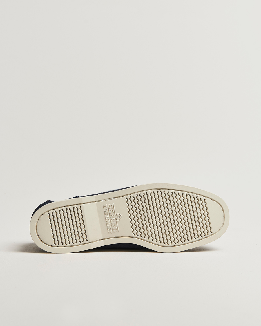 Herr | Seglarskor | Sebago | Docksides Portland Jib Boat Shoe Navy/Grey
