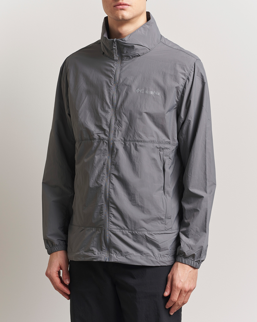 Herr | Jackor | Columbia | Loop Basin Windbreaker City Grey