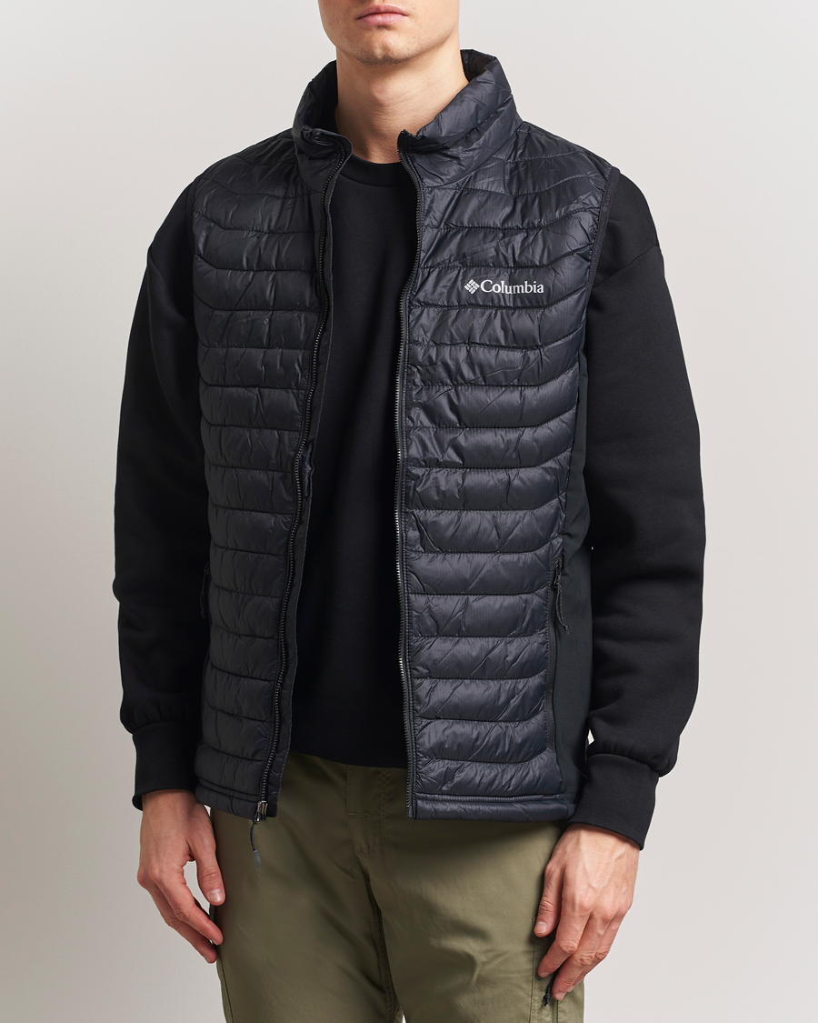 Herr | Västar | Columbia | Powder Pass Hybrid Vest Black