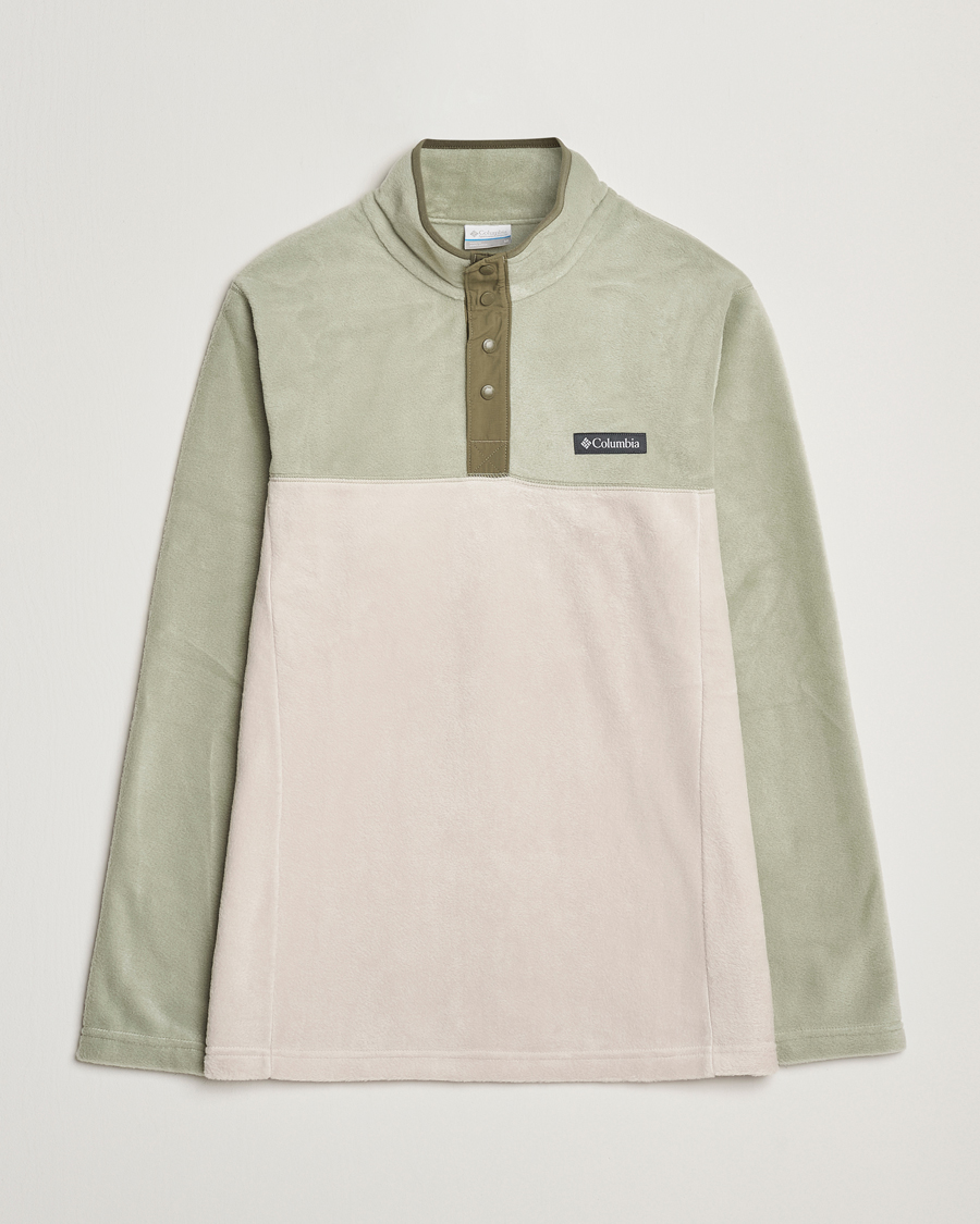 Herr | Tröjor | Columbia | Steens Mountain Half Zip 2.0 Fleece Dark Stone/Safari