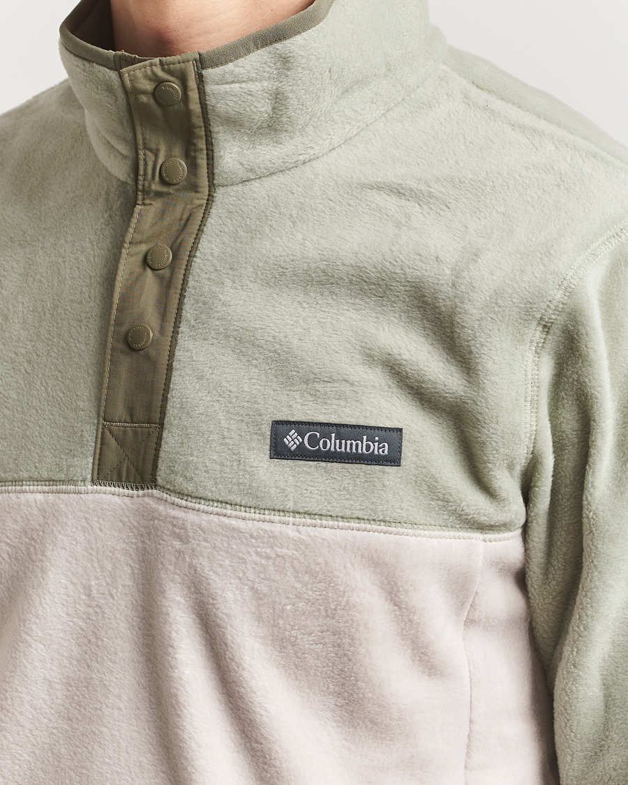 Herr | Tröjor | Columbia | Steens Mountain Half Zip 2.0 Fleece Dark Stone/Safari