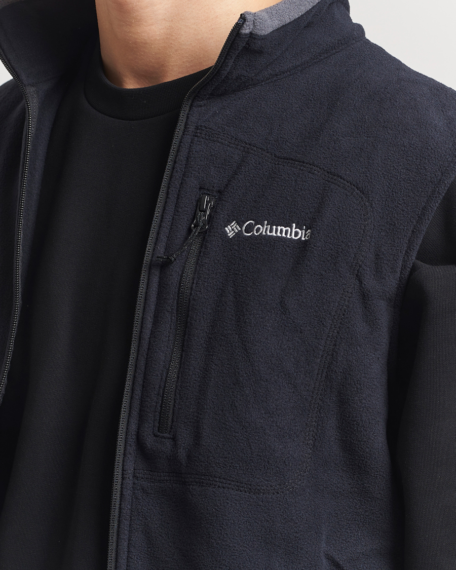 Herr | Tröjor | Columbia | Fast Trek Full Zip Fleece Vest Black